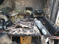 Požiar rodinného domu v Palárikove.