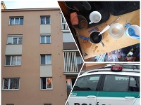 Policajti zachránili dieťa. Policajti zachránili dieťa.