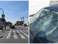 Polícia hľadá zraneného chodca. Polícia hľadá zraneného chodca.