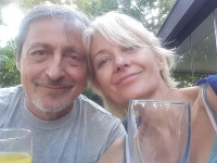 Veronika Žilková s manželom Martinom Stropnickým sa už niekoľkokrát museli ukryť pred palestínskymi raketami. 