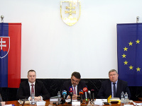 Peter Šufliarsky, Jaromír Čižnár a Dušan Kováčik Peter Šufliarsky, Jaromír Čižnár a Dušan Kováčik