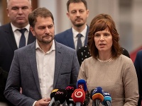 Igor Matovič a Veronika Remišová Igor Matovič a Veronika Remišová