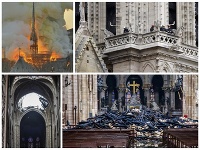 Požiar v parížskej katedrále Notre-Dame priniesol obrovské škody. Požiar v parížskej katedrále Notre-Dame priniesol obrovské škody.