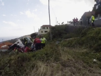 Nehoda autobusu v Portugalsku