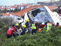 Nehoda autobusu v Portugalsku Nehoda autobusu v Portugalsku