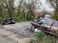 Dopravná nehoda v obci Bohdanovce.