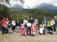 Niektoré rodiny vďaka Majáku nádeje po prvýkrát navštívili Tatry