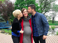 S vysielaním sa koncom apríla rozlúčila budúca dvojnásobná mamička Lenka Debnárová.