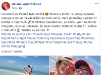 Fanúšikov prostredníctvom fotky z Floridy pozvala Helena Vondráčková na turné.