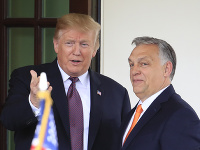 Donald Trump a Viktor Orbán Donald Trump a Viktor Orbán