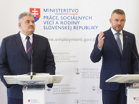 Ján Richter a Peter Pellegrini Ján Richter a Peter Pellegrini