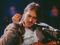 Spevák Kurt Cobain Spevák Kurt Cobain