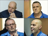 Na proces s Pavlom Ruskom dorazili aj mafiánsky bossovia Mikuláš Černák, Róbert Lališ a Miloš Kaštan. Na proces s Pavlom Ruskom dorazili aj mafiánsky bossovia Mikuláš Černák, Róbert Lališ a Miloš Kaštan.