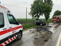 Tragická nehoda pri Trnave. Tragická nehoda pri Trnave.