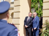 Miloš Zeman a Andrej Kiska Miloš Zeman a Andrej Kiska