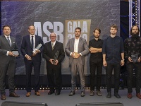 Víťazi ASB GALA 2019: zľava: Ing. Pavol Čarný, Goldbeck - ASB Stavebná firma roka podľa www.asb.sk, Ing. Jakub Gossányi, HB Reavis - ASB Developer roka aj ASB Developer roka podľa www.asb.sk, Prof. Ing. Dušan Majdúch, PhD. - ASB Osobnosť architektúry a st Víťazi ASB GALA 2019: zľava: Ing. Pavol Čarný, Goldbeck - ASB Stavebná firma roka podľa www.asb.sk, Ing. Jakub Gossányi, HB Reavis - ASB Developer roka aj ASB Developer roka podľa www.asb.sk, Prof. Ing. Dušan Majdúch, PhD. - ASB Osobnosť architektúry a st