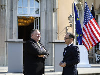 Heiko Maas a Mike Pompeo Heiko Maas a Mike Pompeo
