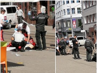Streľba na Obchodnej ulici v Bratislave. Streľba na Obchodnej ulici v Bratislave.