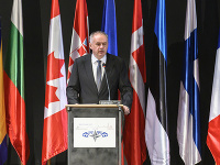 Andrej Kiska v príhovore počas zasadnutia Parlamentného zhromaždenia NATO Andrej Kiska v príhovore počas zasadnutia Parlamentného zhromaždenia NATO