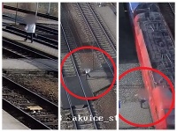Žena zázrakom prežila. Žena zázrakom prežila.