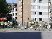 explózia v švédskom meste Linköping