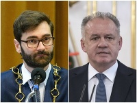 Marek Hattas a Andrej Kiska Marek Hattas a Andrej Kiska