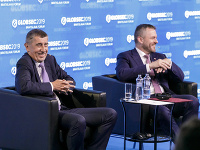 Peter Pellegrini a Andrej Babiš