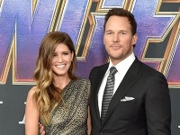 Chris Pratt a Katherine Schwarzenegger. Chris Pratt a Katherine Schwarzenegger.