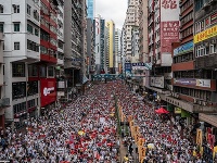 Demonštrácie v Hongkongu Demonštrácie v Hongkongu