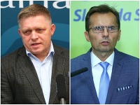 Robert Fico a Ľubomír Galko Robert Fico a Ľubomír Galko