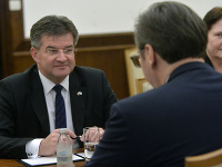 Úradujúci predseda Organizácie pre bezpecnost a spoluprácu v Európe (OBSE) Miroslav Lajčák Úradujúci predseda Organizácie pre bezpecnost a spoluprácu v Európe (OBSE) Miroslav Lajčák