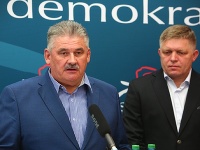 Ján Richter a Robert Fico Ján Richter a Robert Fico