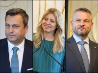Zuzana Čaputová prijala Andreja Danko a Petra Pellegriniho Zuzana Čaputová prijala Andreja Danko a Petra Pellegriniho