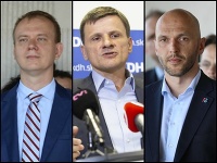 Miroslav Beblavý, Alojz Hlina a Michal Truban Miroslav Beblavý, Alojz Hlina a Michal Truban