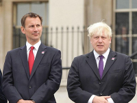 Jeremy Hunt a Boris Johnson Jeremy Hunt a Boris Johnson
