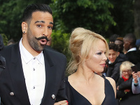 Pamela Anderson a Adil Rami Pamela Anderson a Adil Rami