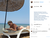 Lucia Forman Habancová si užíva dovolenku na Cypre.