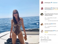 46-ročná Sofia Vergara vyzerá v plavkách skvele. 