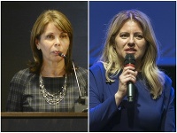 Katarína Javorčíková a Zuzana Čaputová Katarína Javorčíková a Zuzana Čaputová