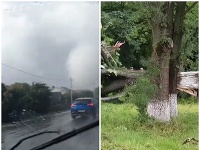 Tornádo na Ukrajine. Tornádo na Ukrajine.
