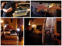 Polícia zadržala takmer 80 osôb. Polícia zadržala takmer 80 osôb.