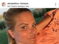 Na Instagrame sa Alena Pallová pochválila fotkou bez štipky mejkapu.