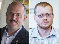 Marian Kotleba a Rastislav Schlosár Marian Kotleba a Rastislav Schlosár