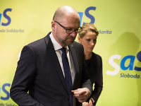 Richard Sulík a Jana Kiššová Richard Sulík a Jana Kiššová