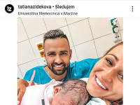 Na pôrod malej Vanesky nečakali len rodičia Tatiana Žideková a Michal Mravec, ale aj mnohí fanúšikovia influencerky.