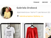 Gabika Drobová rozpredáva veci zo svojho šatníka. Rozhodla sa týmto spôsobom podporiť združenie MyMamy. 
