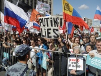 Zhromaždenie organizovala Libertariánska strana Ruska