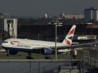 Na snímke je lietadlo spločnosti British Airways Na snímke je lietadlo spločnosti British Airways