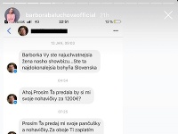 Barbora Balúchová dostala skutočne netradičnú ponuku. 