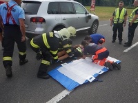Opitý cyklista (64) spôsobil nehodu neďaleko Podbrezovej